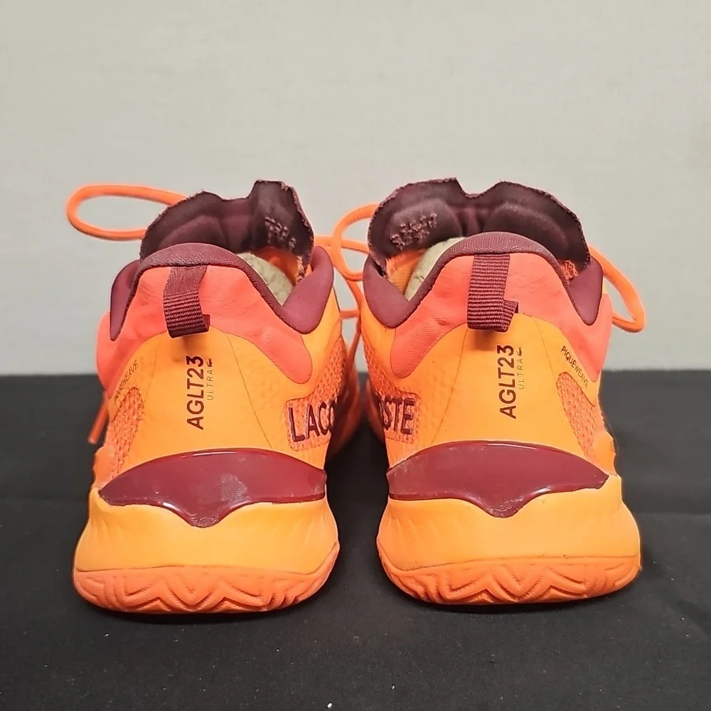 Lacoste Orange Athletic Shoes - Picture 3 of 10